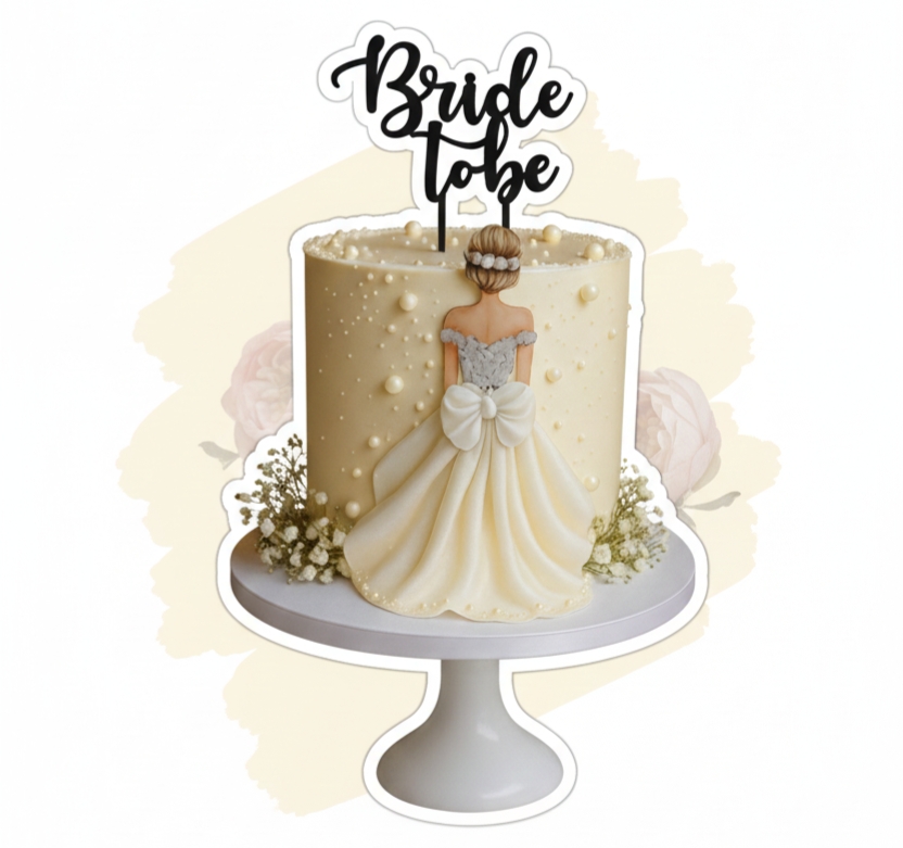 Bride to be cakes