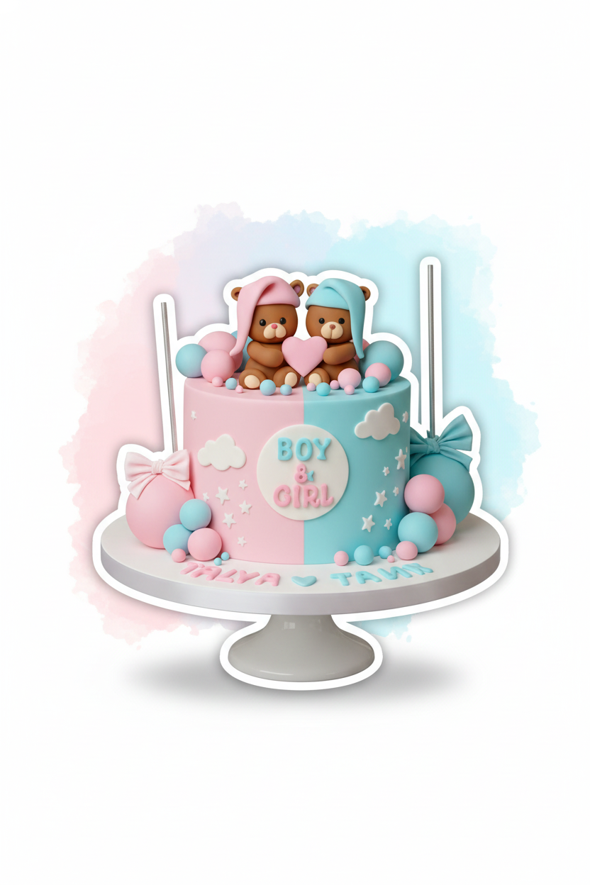 Baby shower cakes