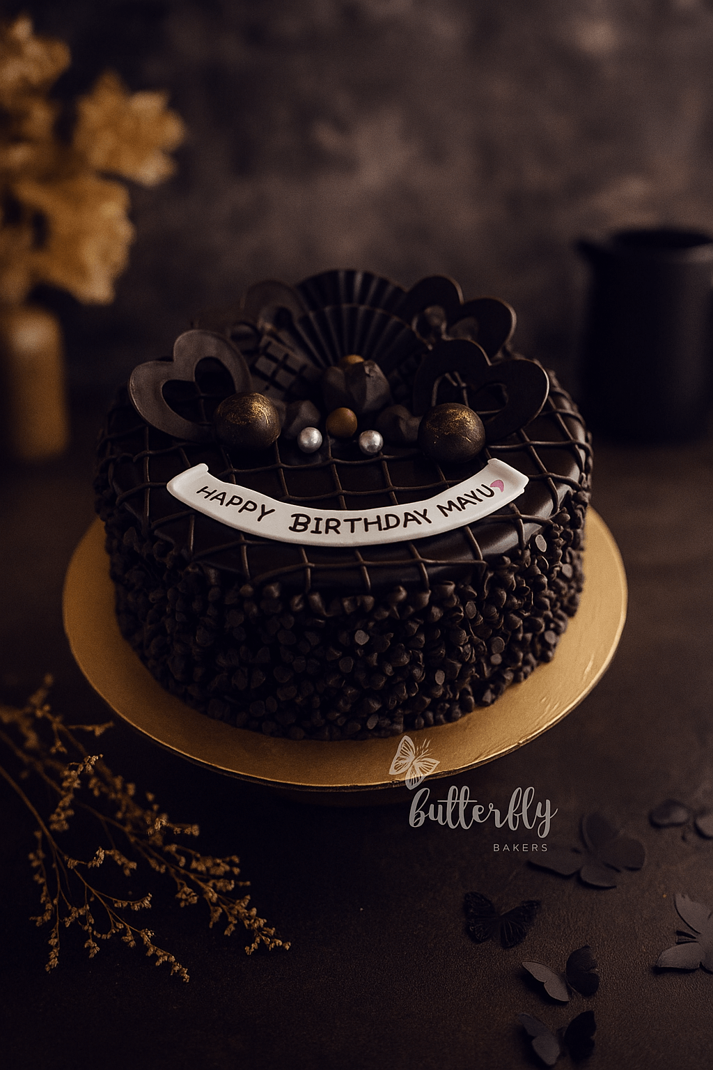 Chocolate chips cake