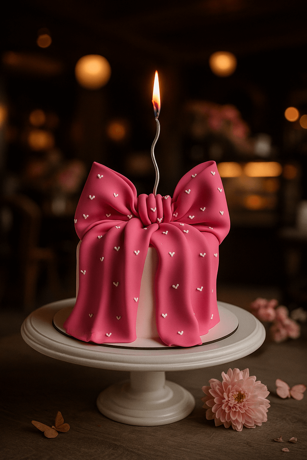 Rosè manor cake