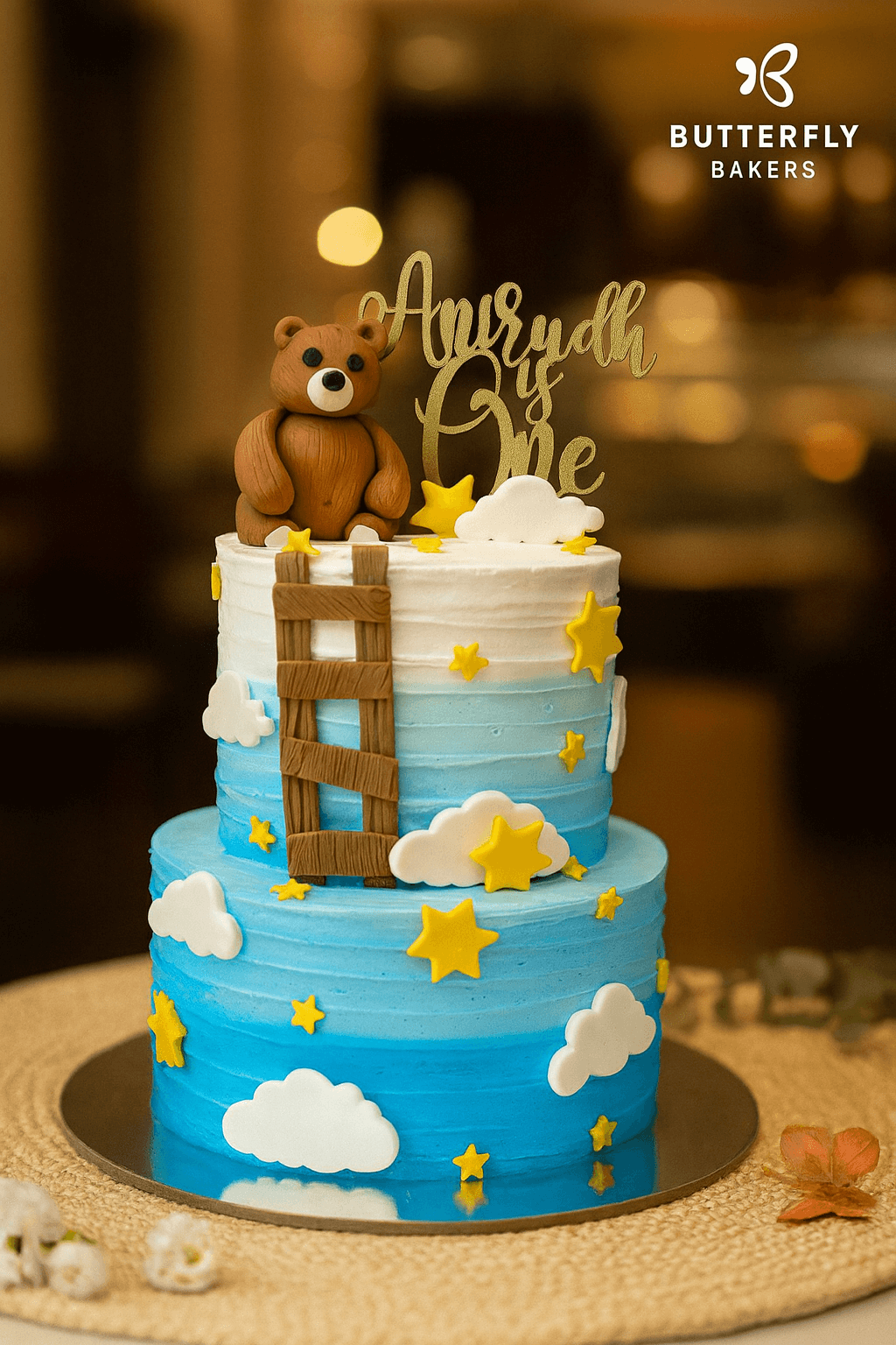 Classic teddy bear elegance