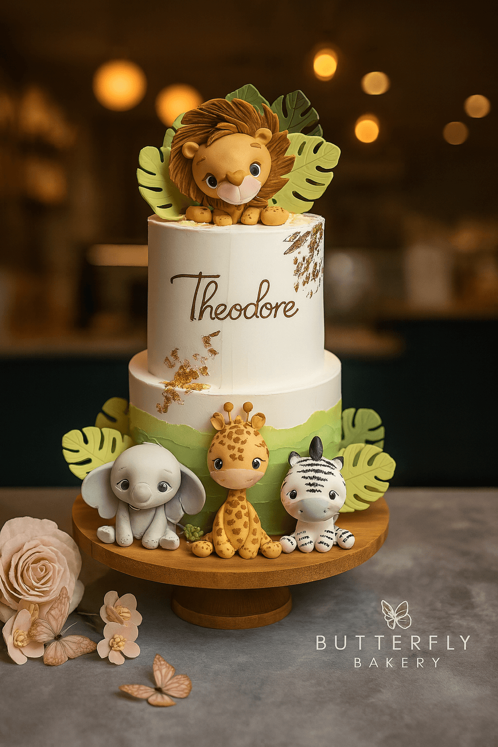 Roar and explore cake