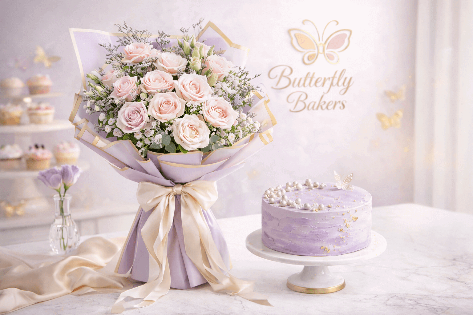 Cupid’s Cake & Petals