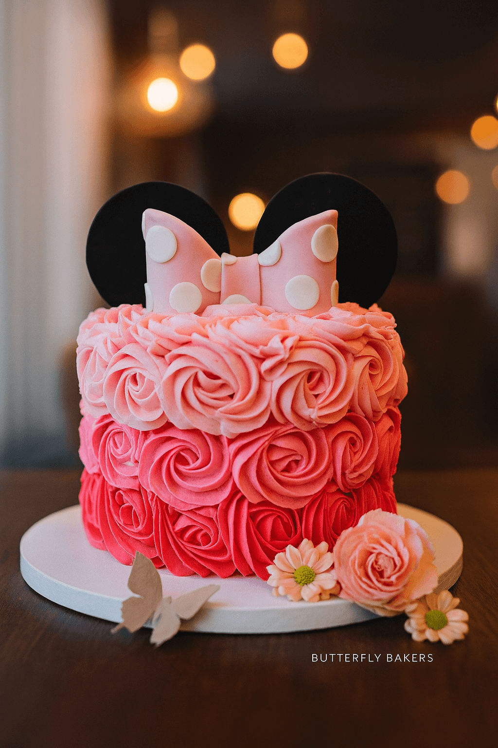 Minnie swirl cake