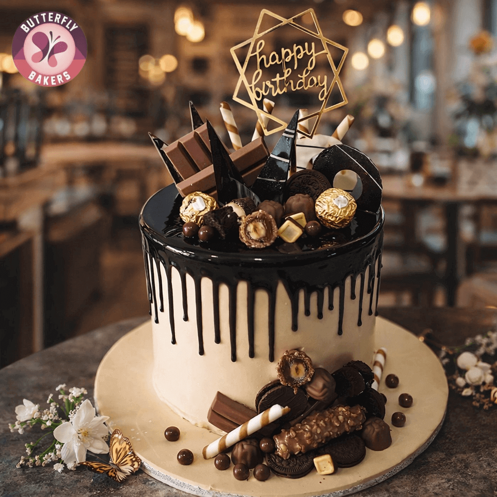 Chocolate tall cake 