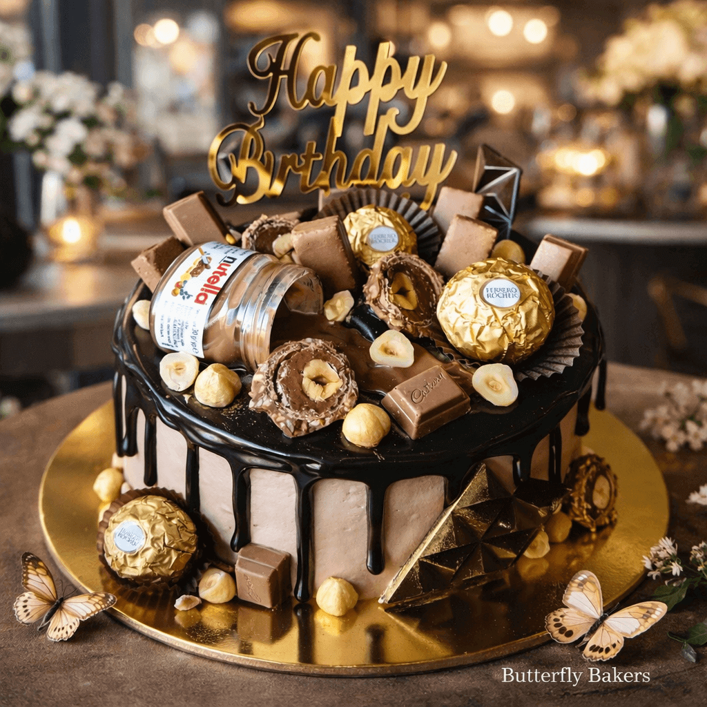 Chocolate nuttela cake