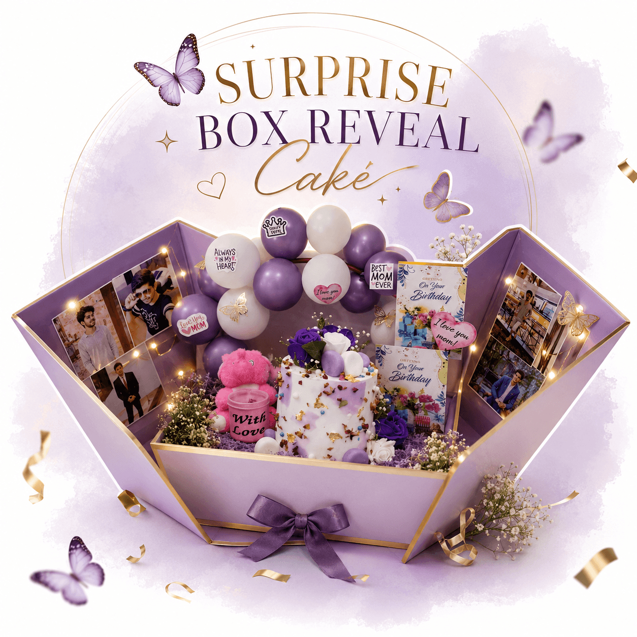 Surprise cakes 