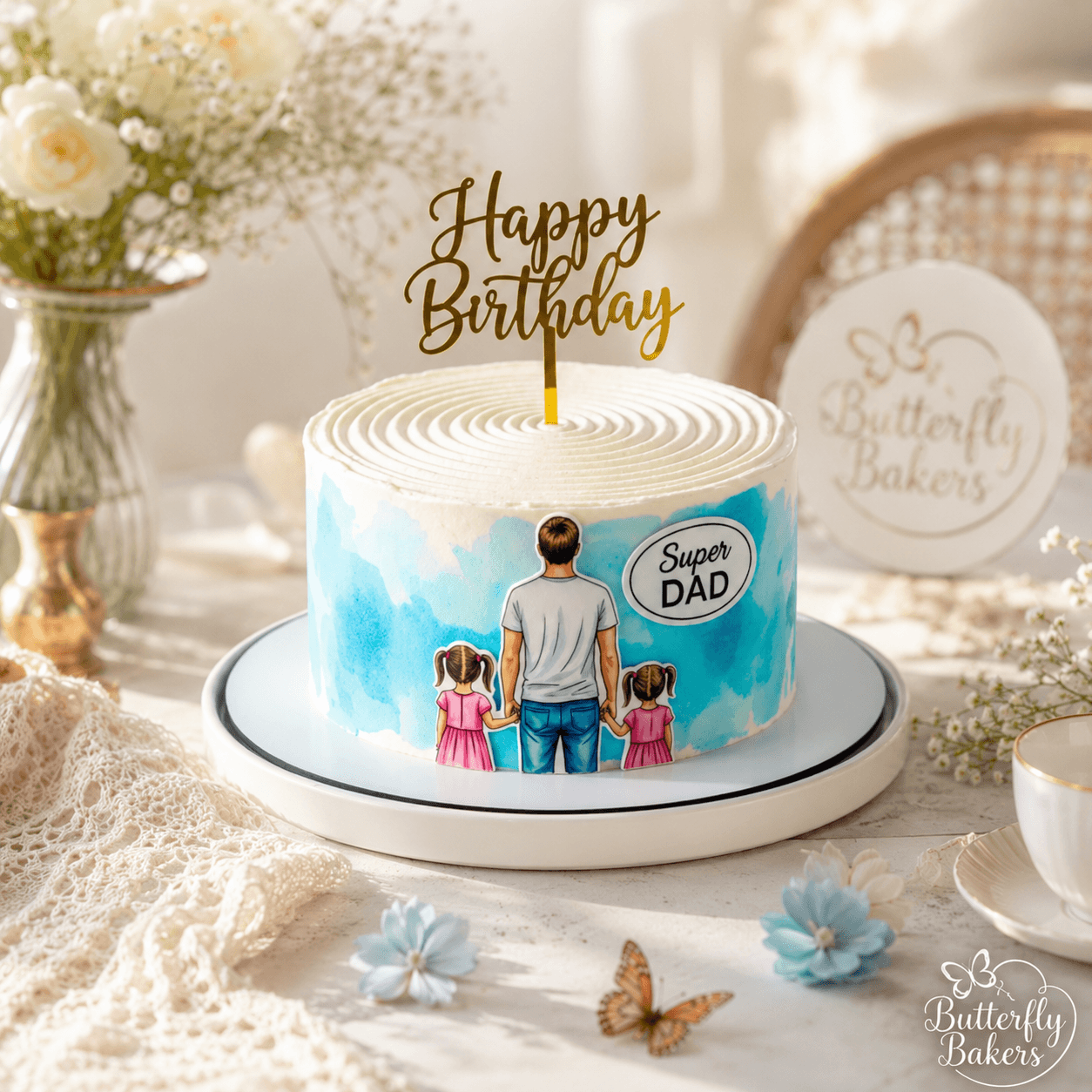 Best dad designer cake