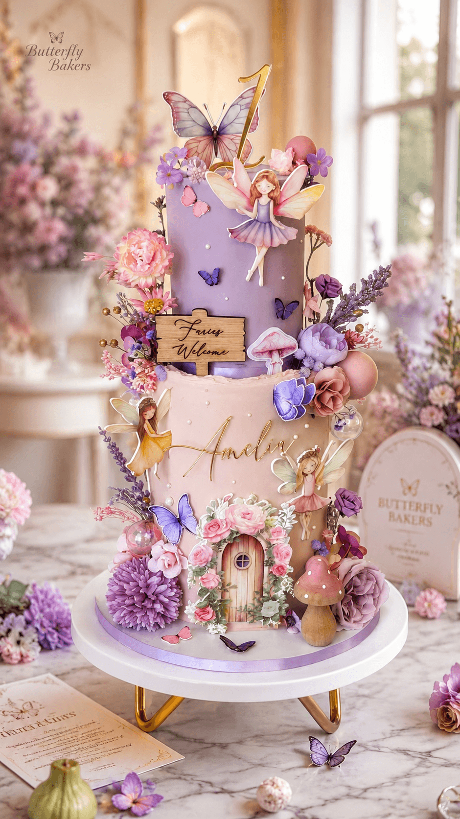 Fairy land cake