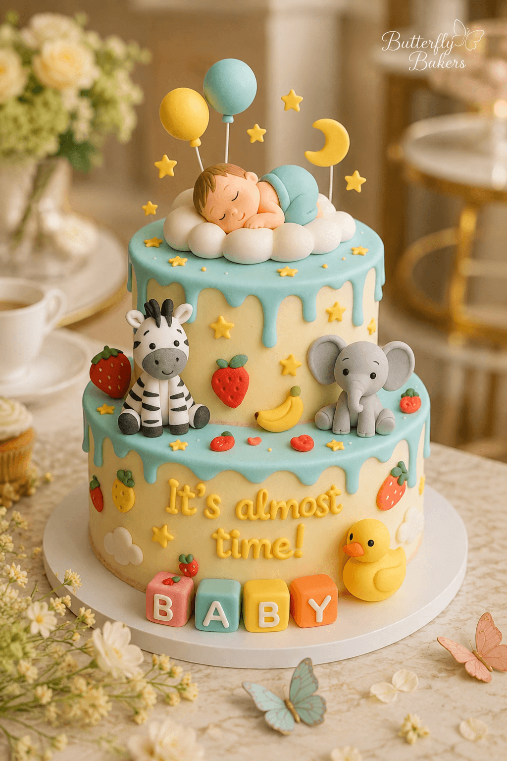 Cute baby cake