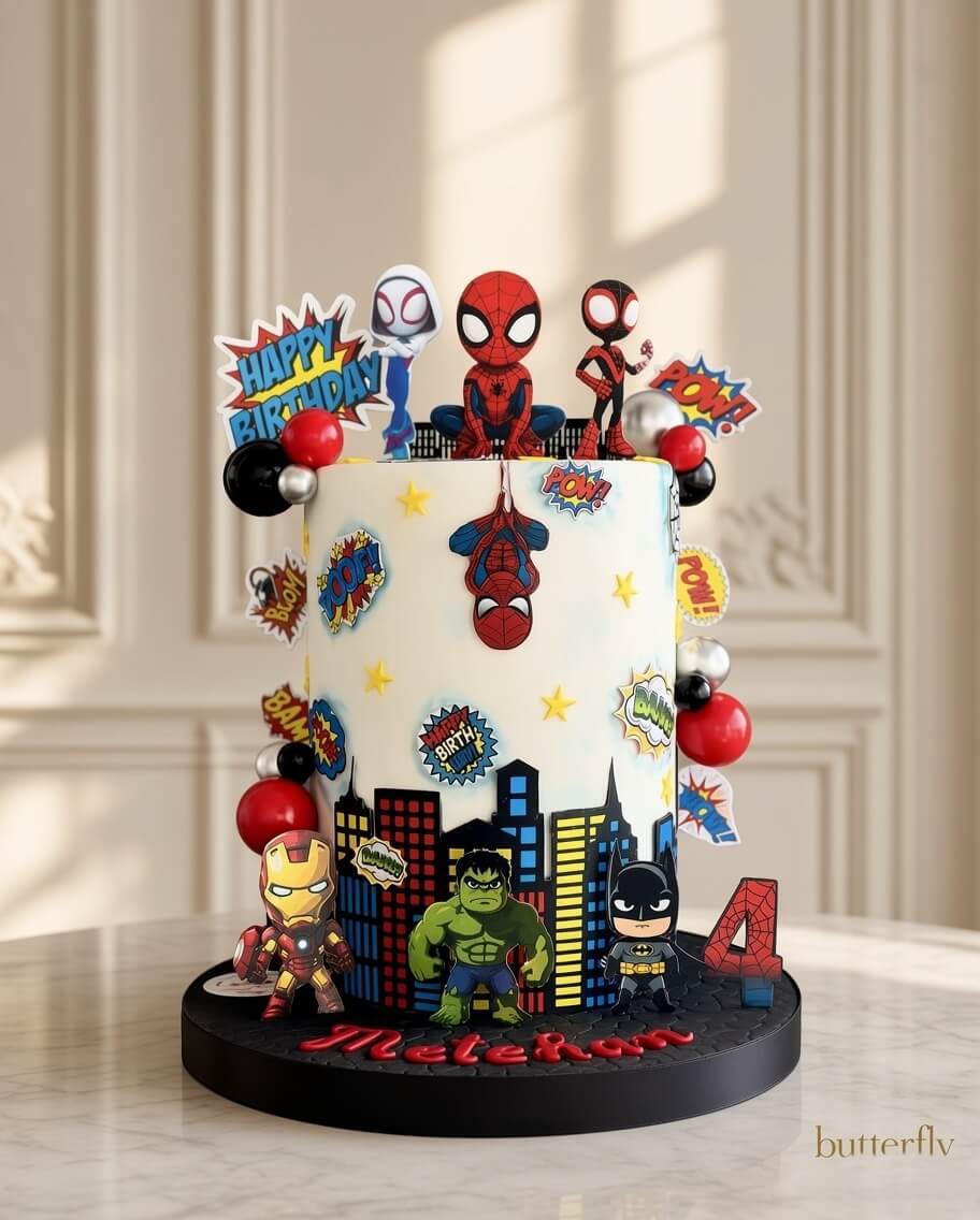 Avengers cake